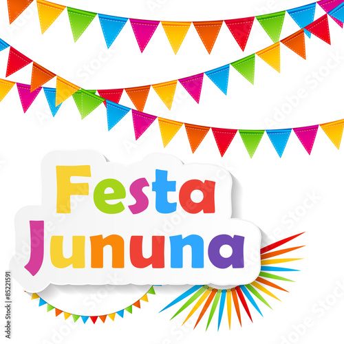 Festa Jinina Background Vector Illustration