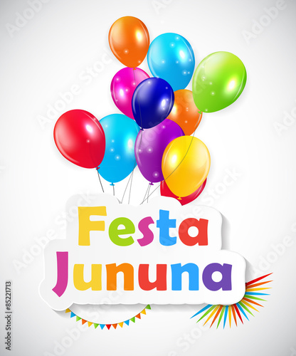 Festa Jinina Background Vector Illustration