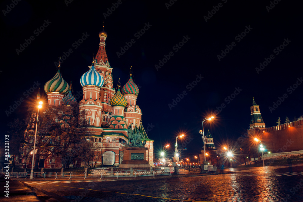 Cathedral of the Basil. Russian. City landscape