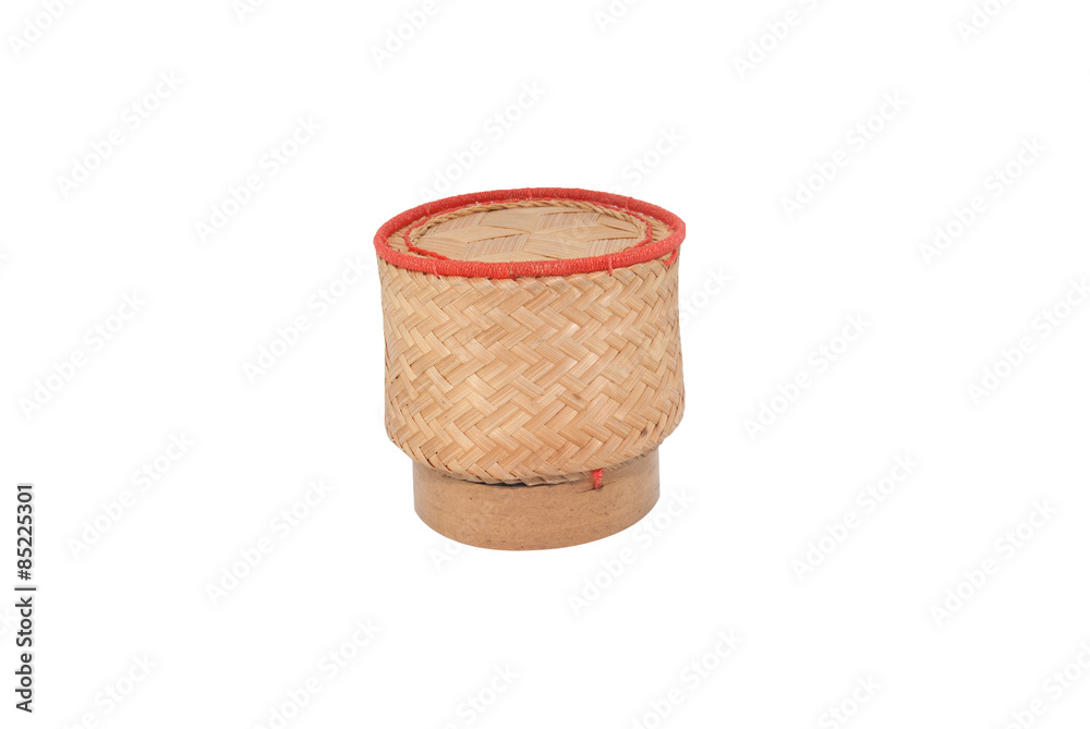 This is bamboo rice basket in Thailand & Laos