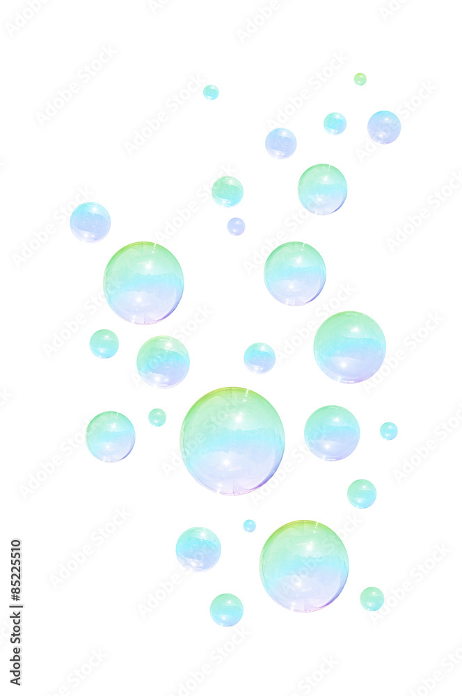 Floating bubbles Floating bubbles