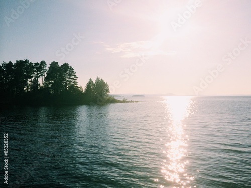 lake siljan, tallberg, sweden photo
