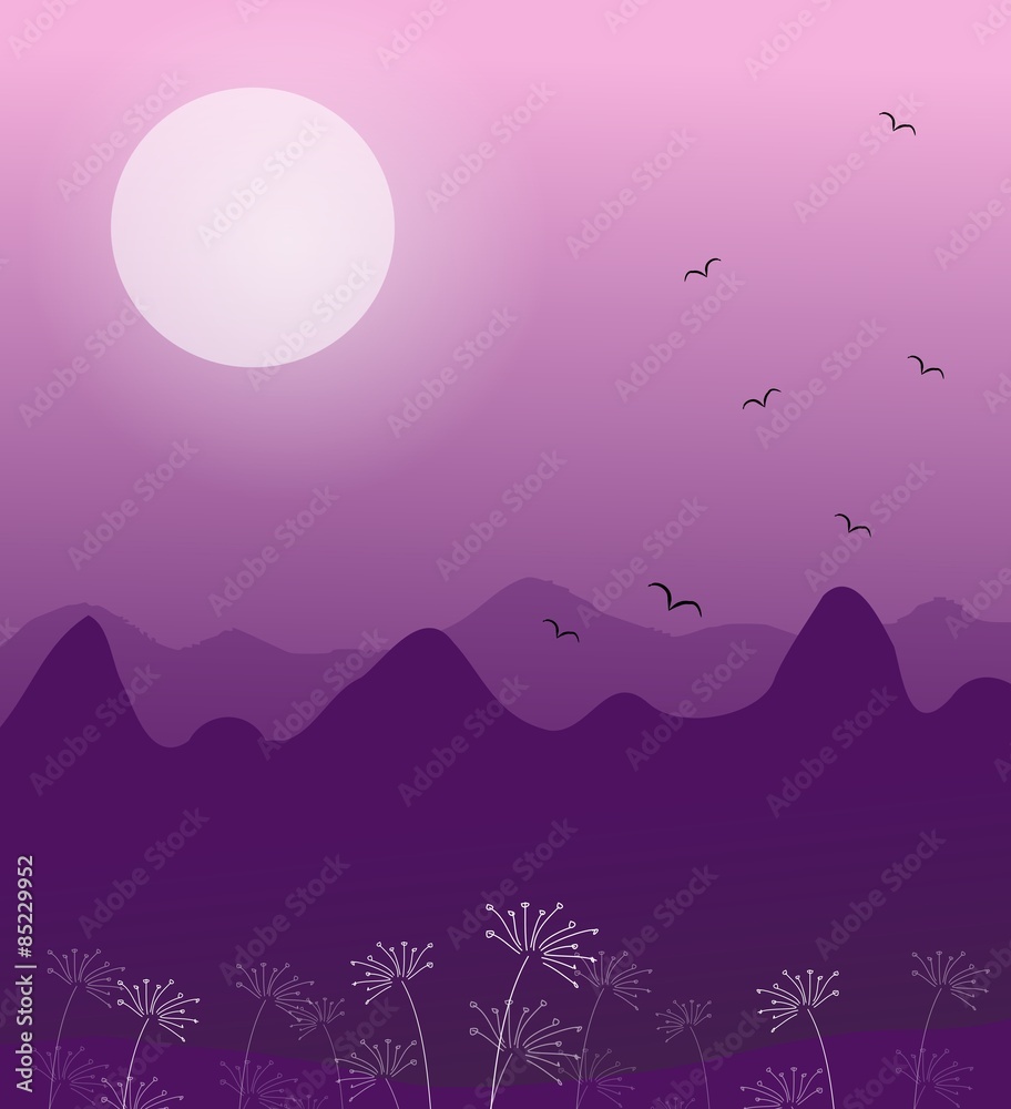 Obraz premium Romantic scene