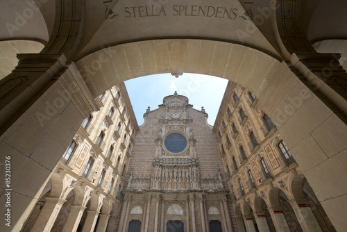 Abadía de Montserrat, Barcelona, Cataluña, España
