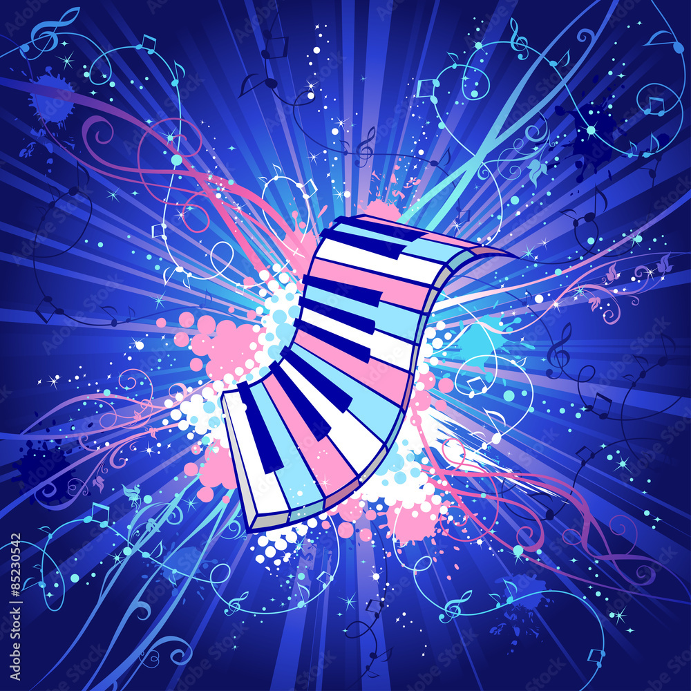 Obraz premium Music background.