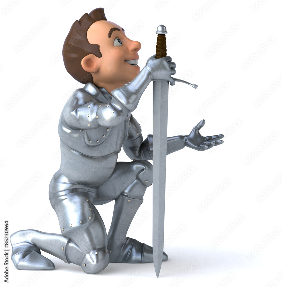 Obraz premium Fun knight