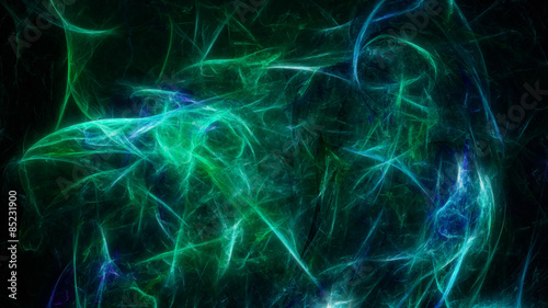 Dark abstract background with flashes