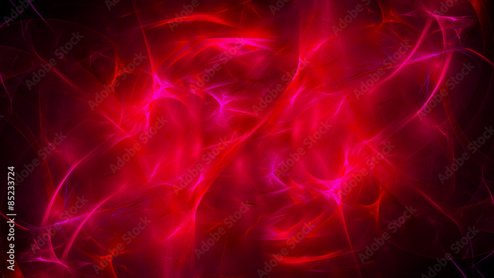 Obraz premium Saturated red blurred background