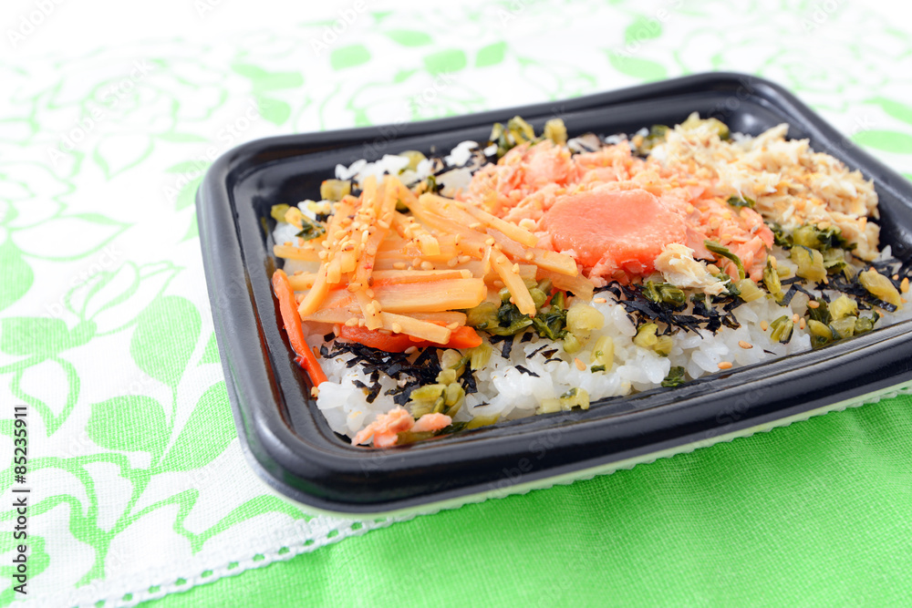 おいしそうなお弁当 おいしそうなお弁当