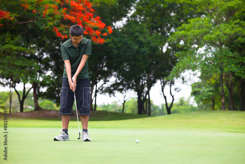 Obraz premium Putting