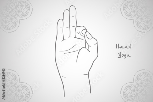 Element yoga mudra hands