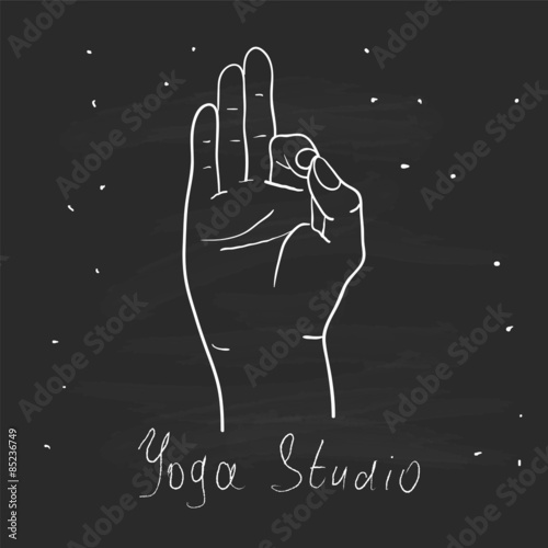 Element yoga mudra hands