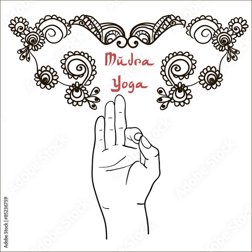 Element yoga mudra hands