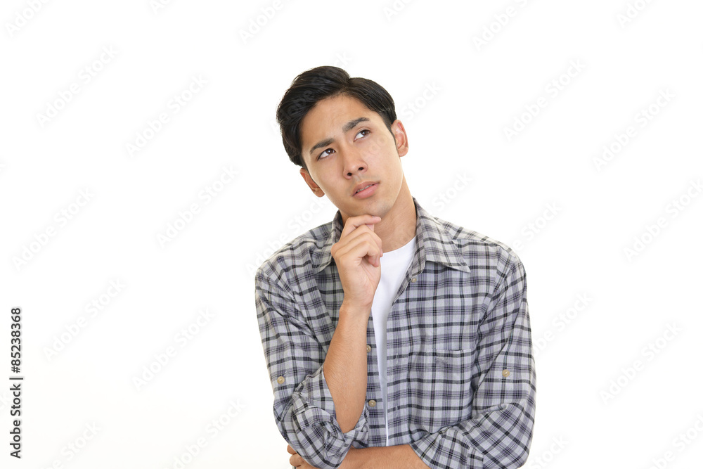 苦悩する男性 苦悩する男性