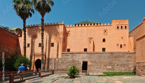 Εκτύπωση καμβά saadian tombs
