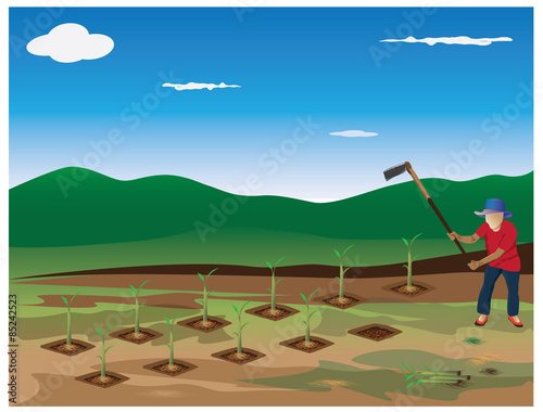 lifestyle countryside vector design