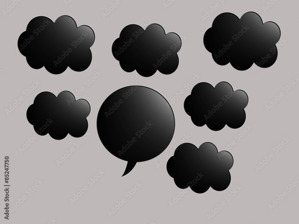 speech bubbles design speech bubbles design