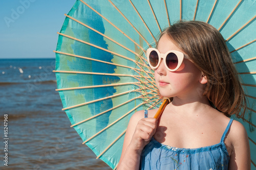 Girl on the beach
