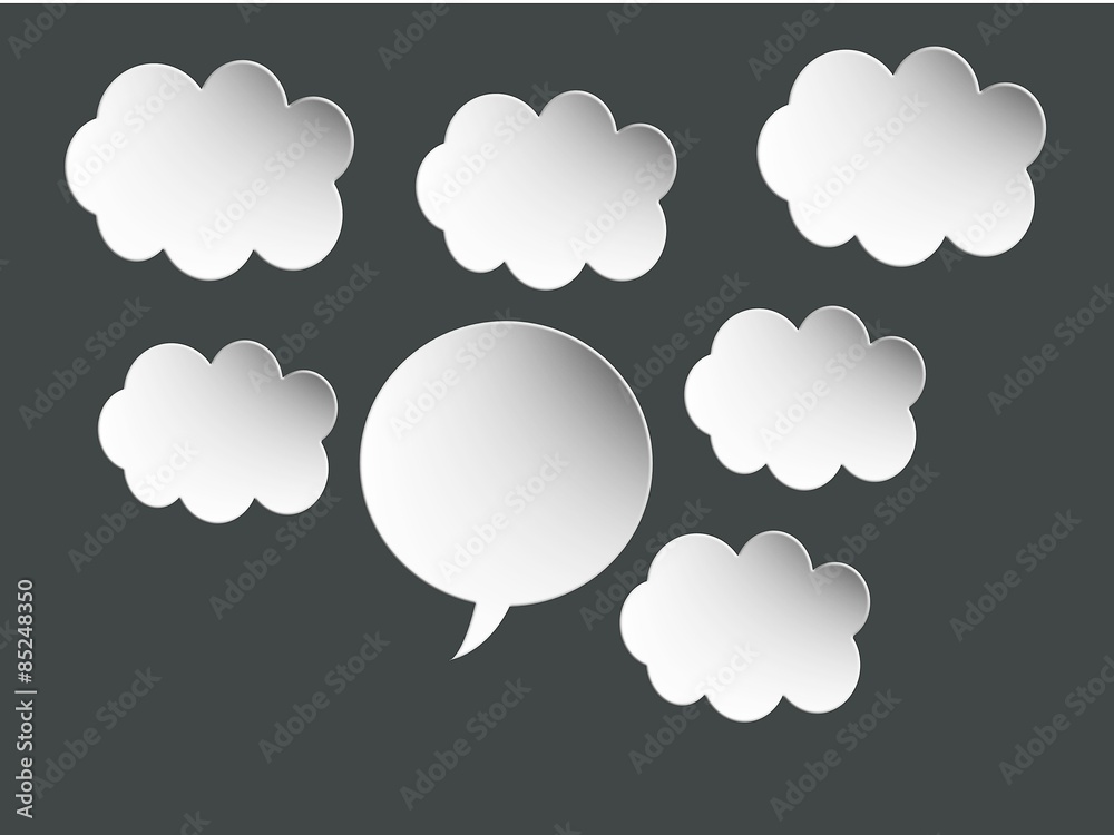 speech bubbles design speech bubbles design