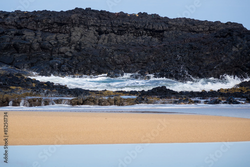 Lumahai beach in Kauai photo