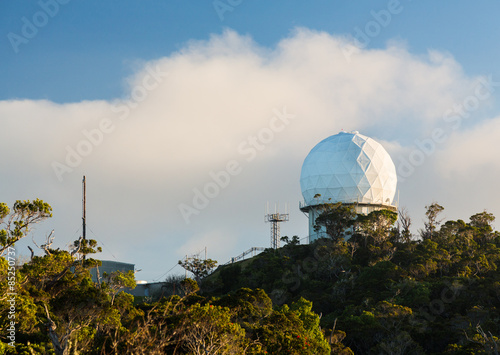 Radome radar device Waimea Canyon Kauai