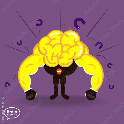 Brain action in healthy