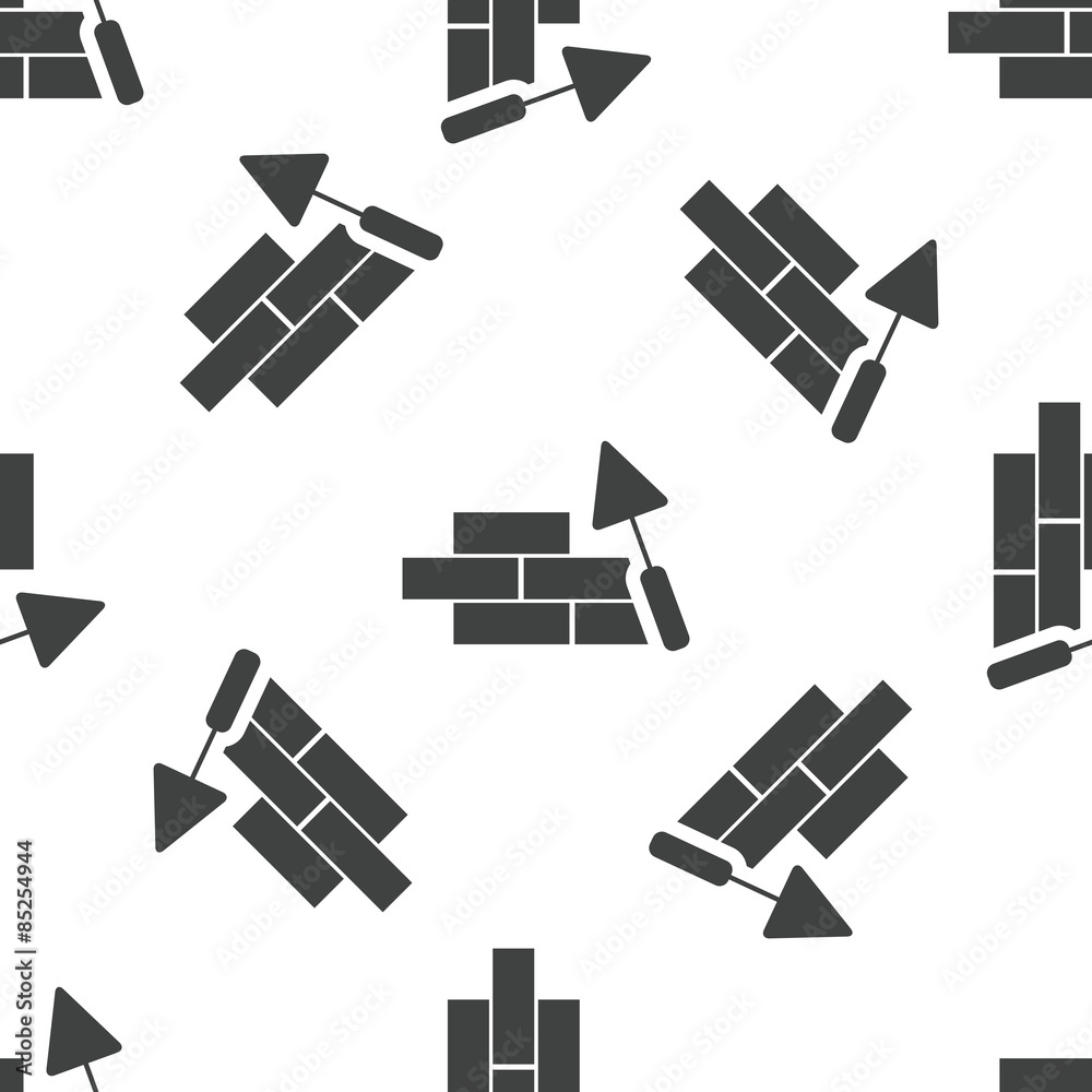 Naklejka Building wall pattern