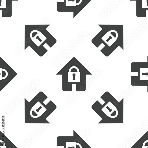 Locked house pattern © ylivdesign