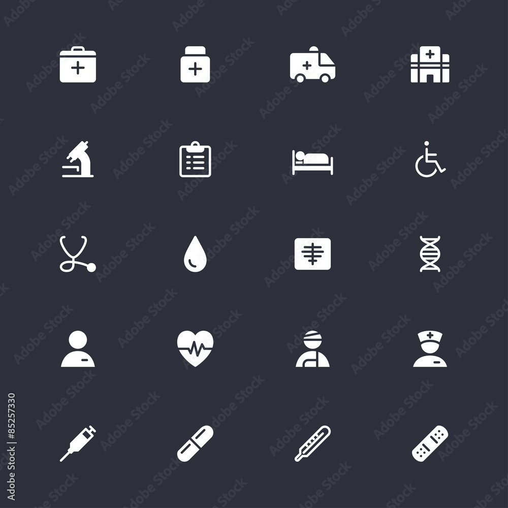 Health care flat icons Health care flat icons