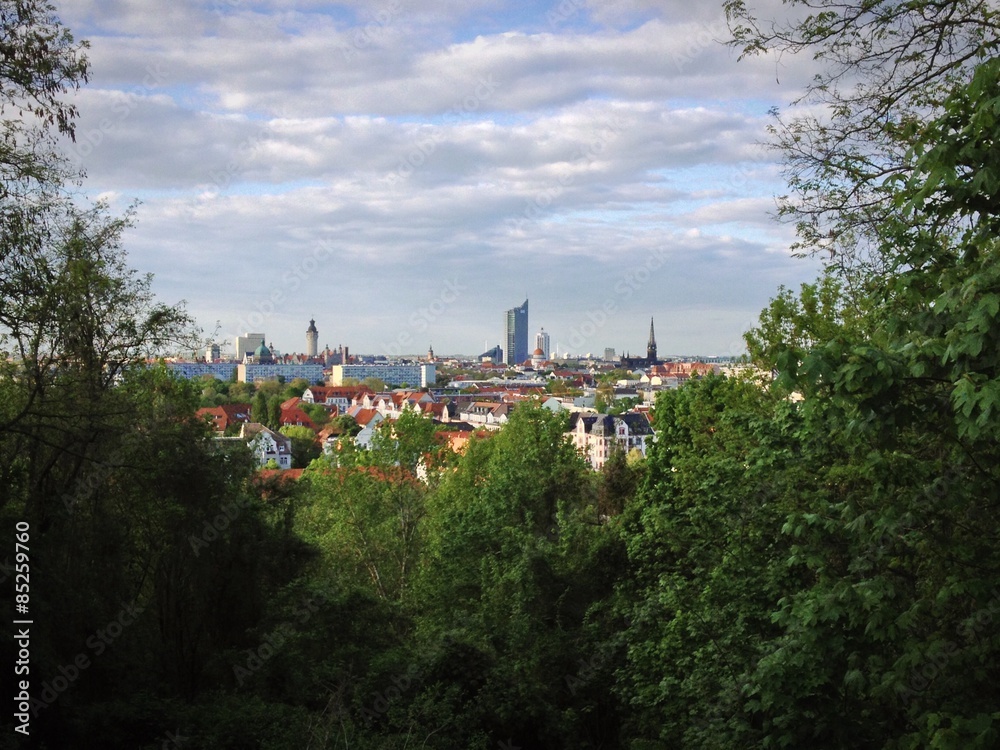 Leipzig Skyline