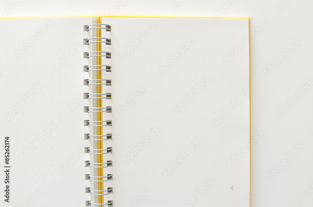 Notebook , book open for text design Notebook , book open for text design