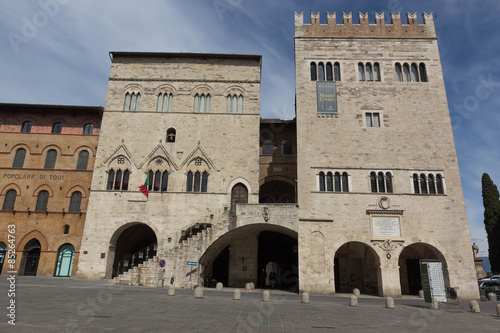 Palazzo dei Priori , Piazza del Popolo , Todi