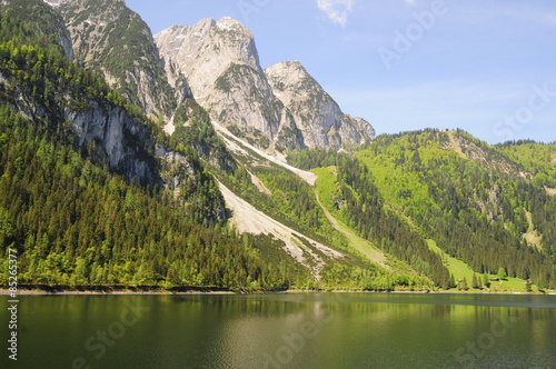 Alpine lake Gosausee, Austria
