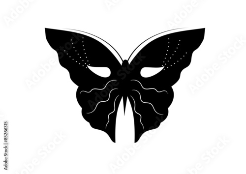 maschera farfalla