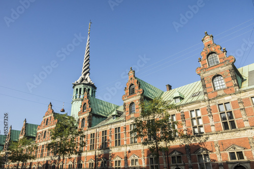 Old Stock Exchange in Copenhagen, Denmark