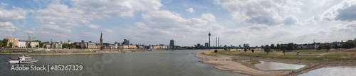 duesseldorf germany high resolution panoramic picture photo