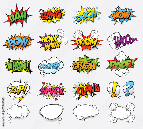 Comic sound effects