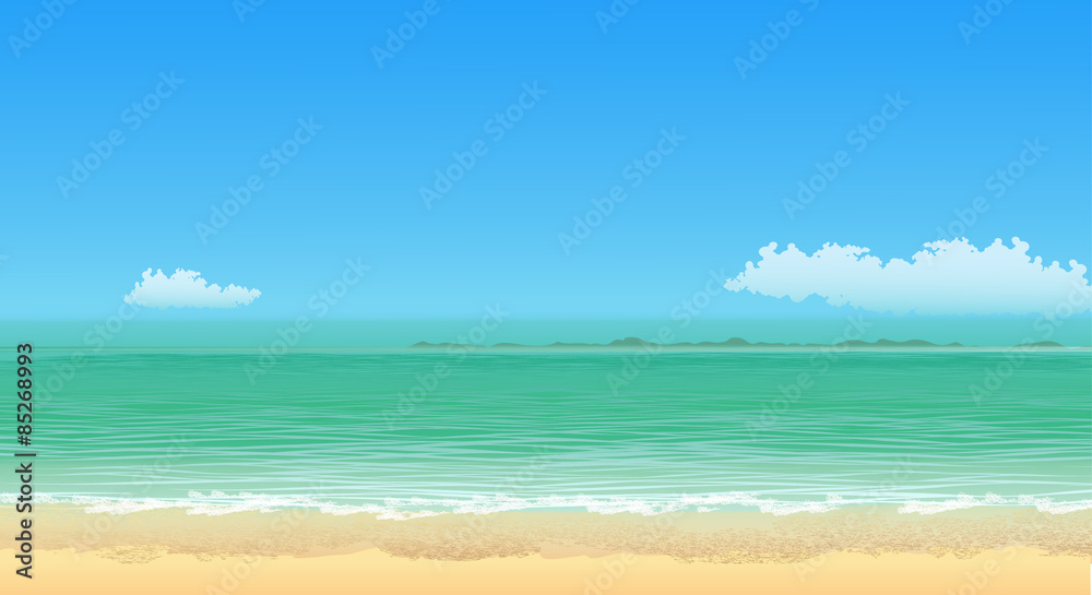 Солнечный пляж