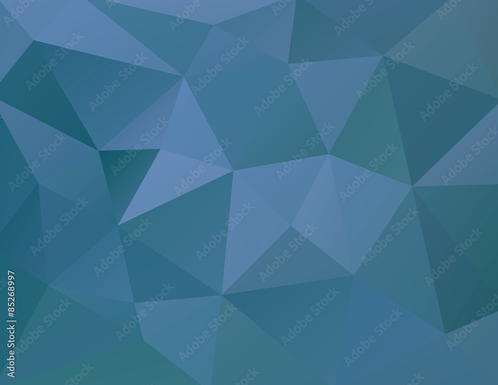 Fototapeta premium Polygon style vector background illustration