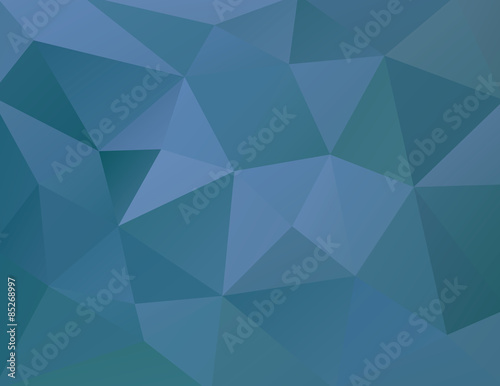 Polygon style vector background illustration