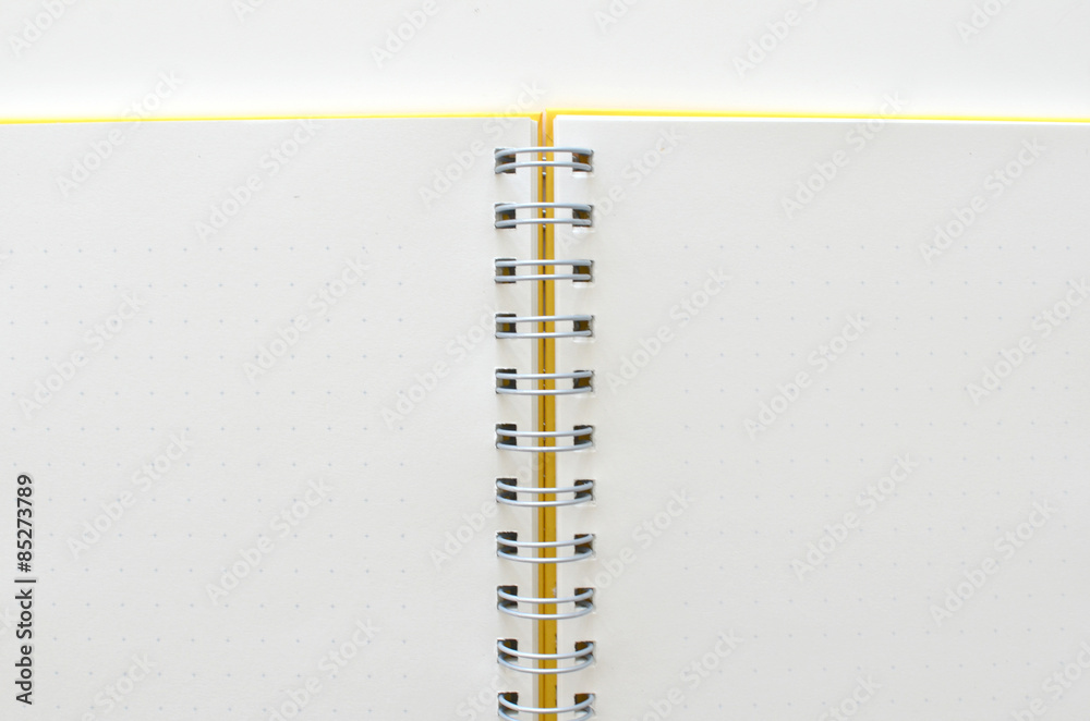 Notebook , book open for text design Notebook , book open for text design