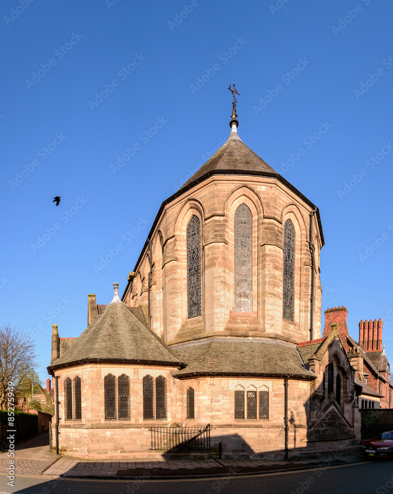 Church Facade Chester UK