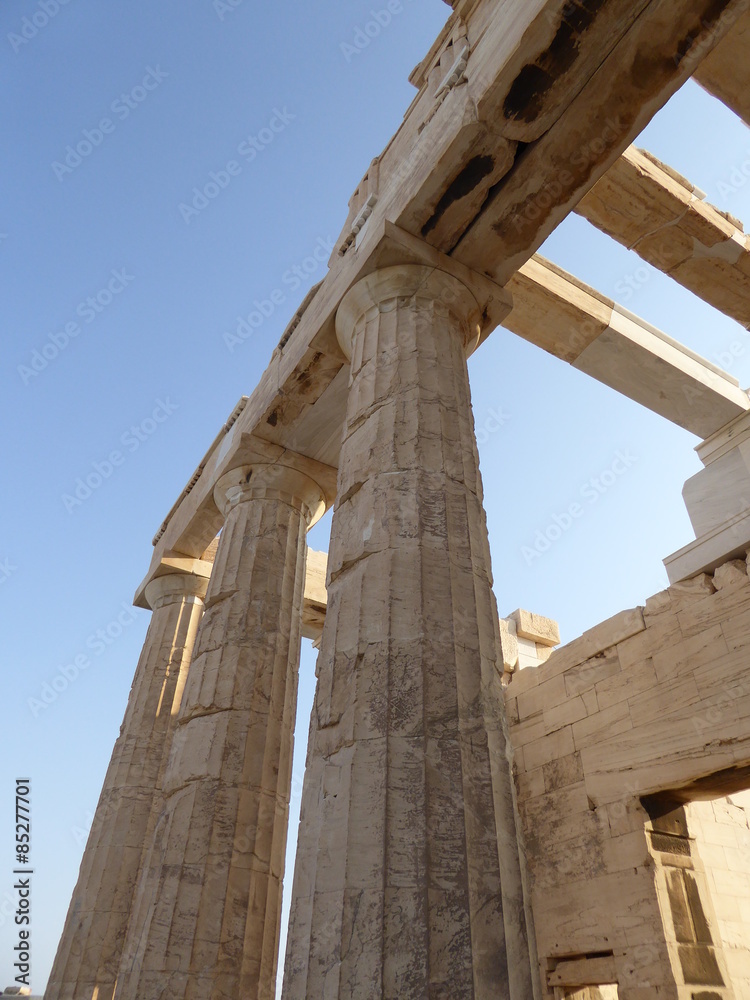 Partenón en Acropolis, Atenas, Grecia