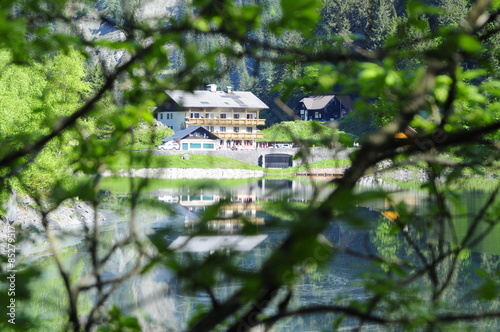 Alpine lake Gosausee, Austria
