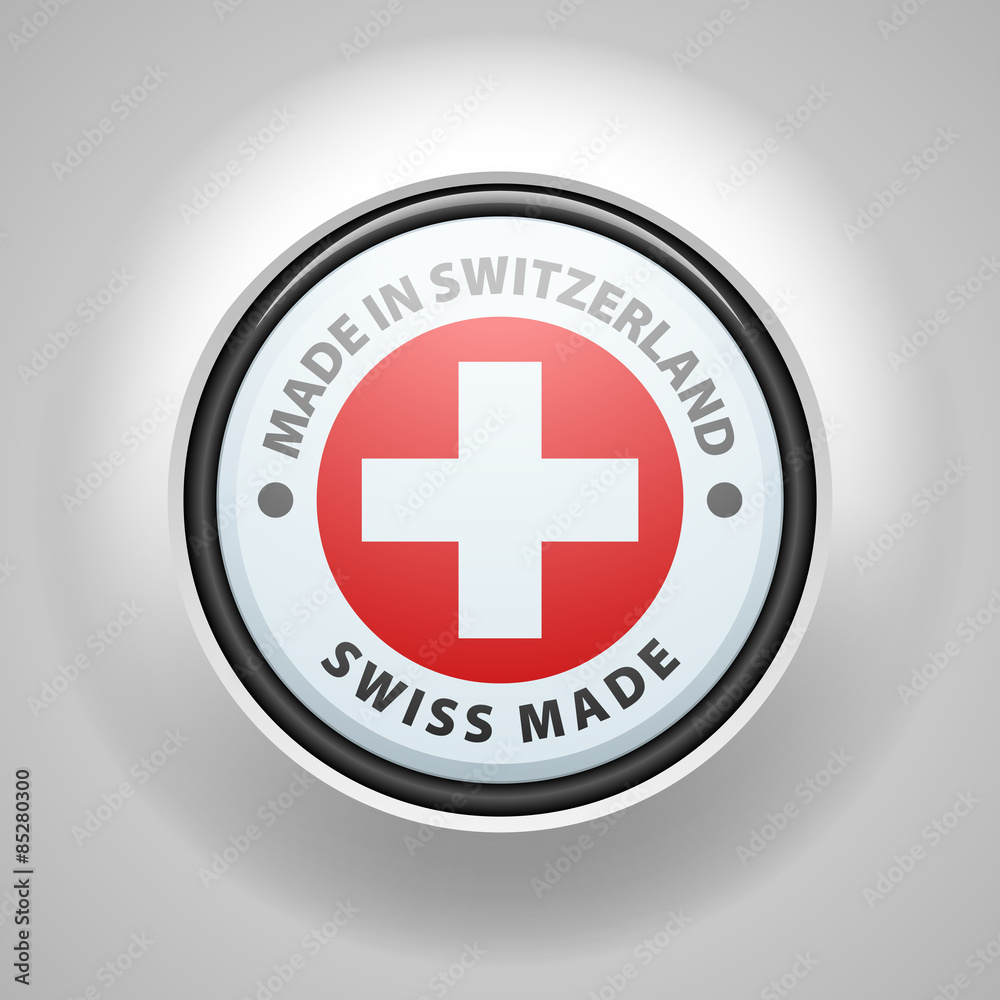 Fototapeta premium Made in Switzerland