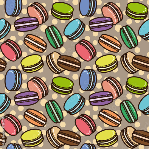 Macarons pattern
