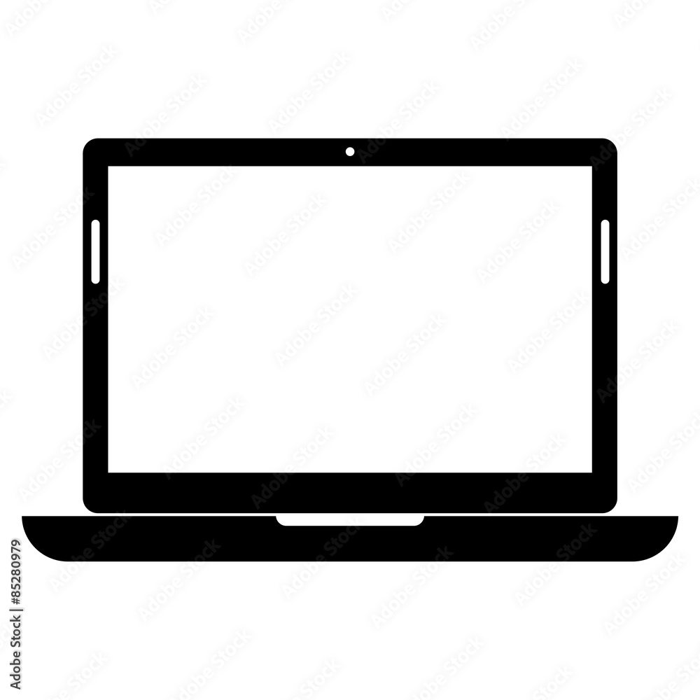 Laptop Icon Simple Laptop Icon Simple