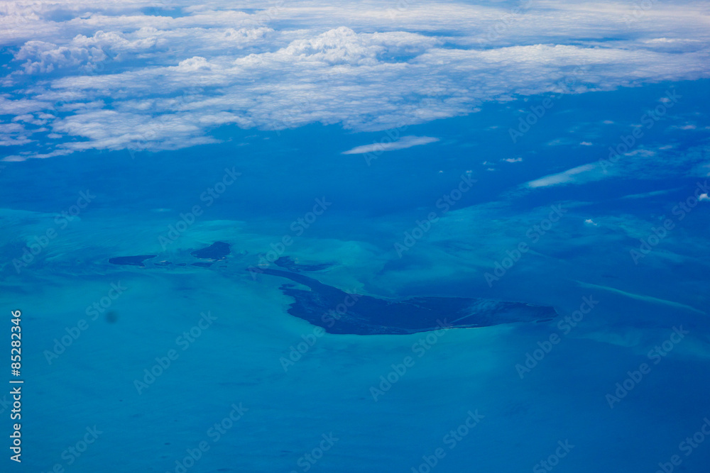 Aerial view of Bahamas Aerial view of Bahamas