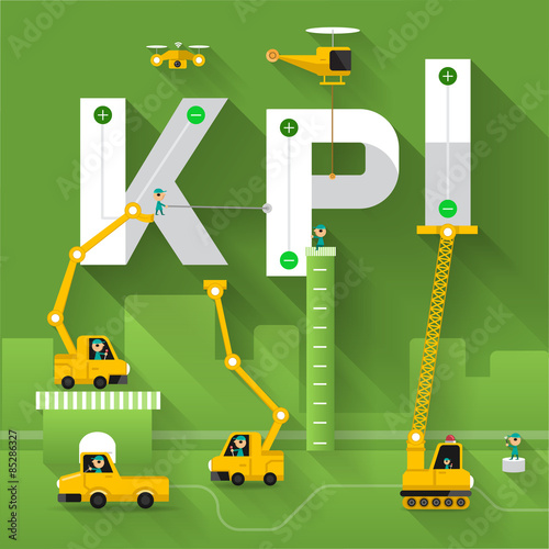 Text business topic with construction