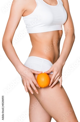 Obraz na płótnie Cellulite, skin, isolated.